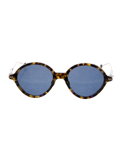 christian dior round sunglasses.